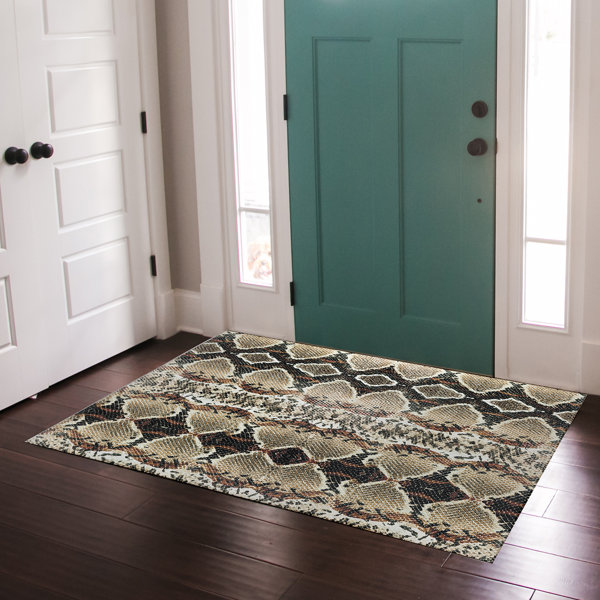 Everly Quinn Animal Print Outdoor Doormat Wayfair